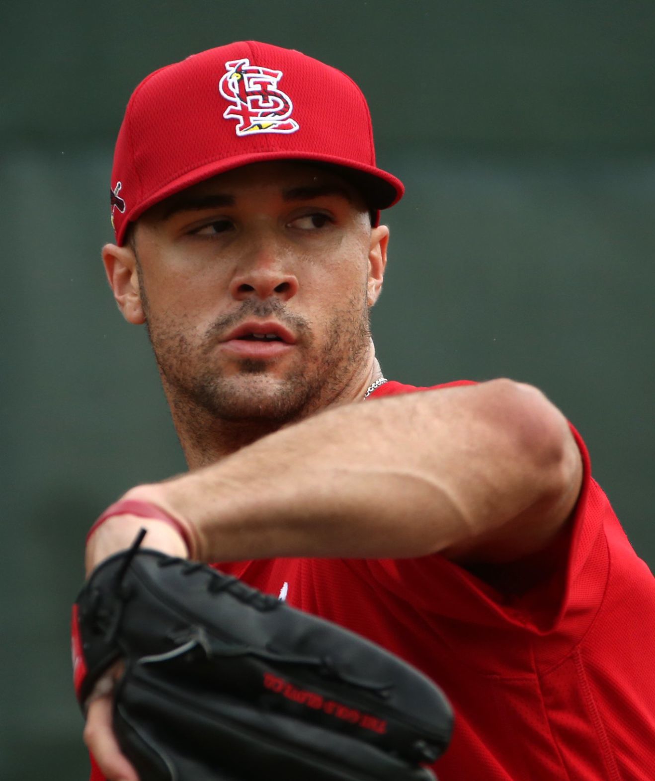 Rain shows during Saturday workout at Spring Training